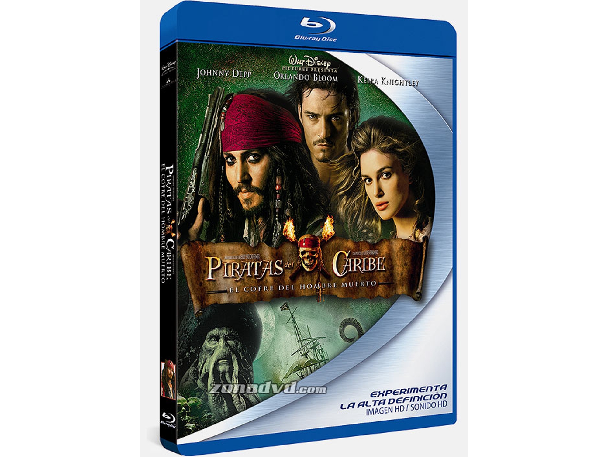 Dvd Piratas Del Caribe El Cofre Del Hombre Muerto Wortenes 5176