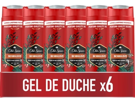 Gel de Duche OLD SPICE Blearglove (6 x 400 ml)