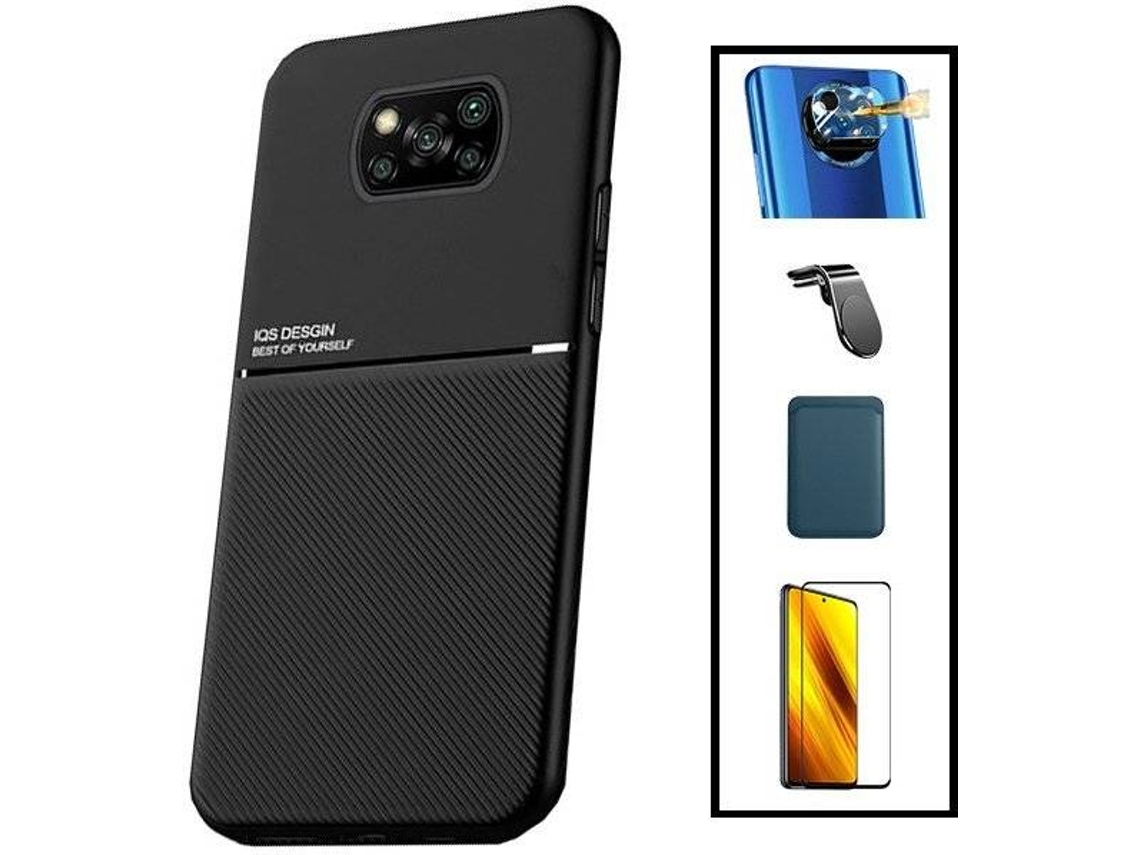 Funda y Protector Xiaomi Redmi Poco X3 Pro PHONECARE Magnetic Lux Negro