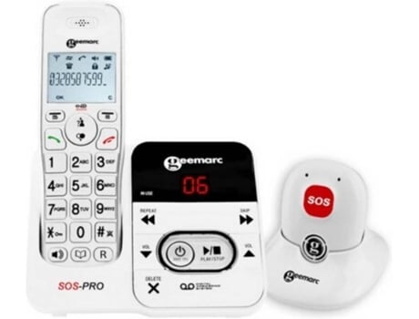 Teléfono Fijo GEEMARC Amplidect 295 SOS Pro Blanco