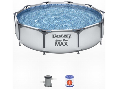 Piscina con estructura de piscina BESTWAY Steel Pro Max