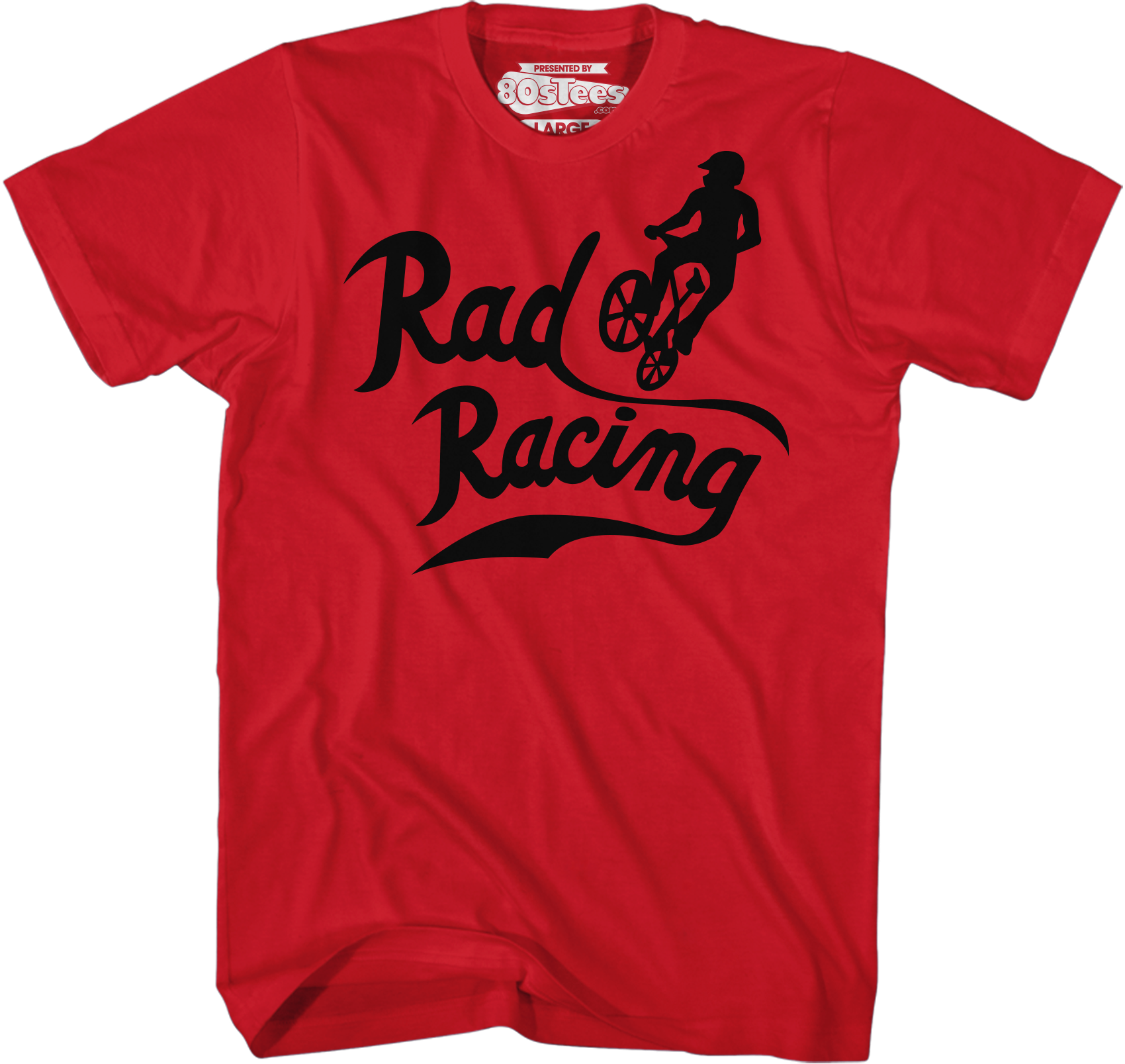 Camiseta Unisexo DEEPSTONE Rad Racing Rojo (S)