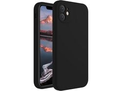 JEIIBRZUI Funda de silicona para iPhone 11 [Bordes cuadrados] y [Protección de la cámara] Funda para teléfono móvil mejorada con forro suave de microfibra antiarañazos de 6,1 pulgadas