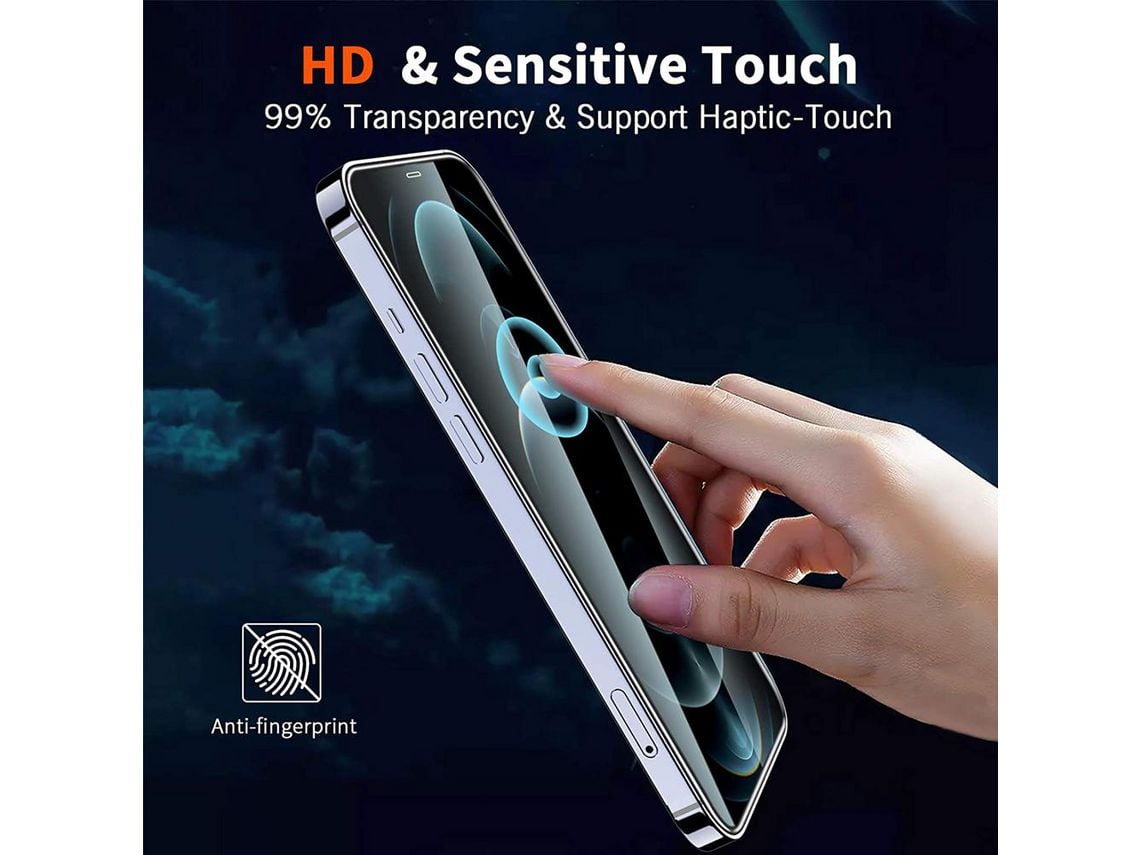 3 PCS For iPhone 13/13 Pro Protector de pantalla de vidrio templado de 6.1