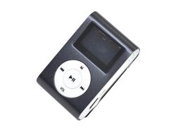 S/MARCA Reproductor de MP3 portátil, Mini USB Pantalla LCD Soporte de tarjeta de MP3 Reproductor de música deportivo