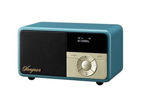 Radio de sobremesa dab, fm aux, bluetooth keylock recargable SANGEAN DDR-7XDDR-7X