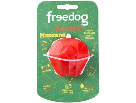 Juguete Portameriendas Manzana 7,5 cm FREEDOG