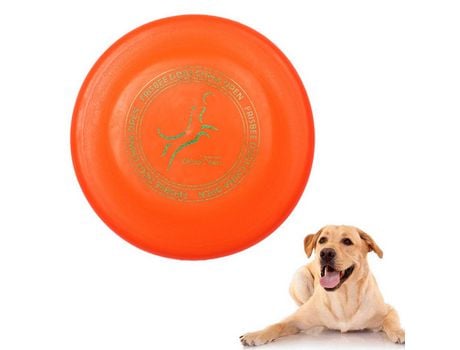 Disco Para Perros De Competición, Frisbee Para Perros Resistente A Pinchazos, Entrenamiento De Disco Volador Al Aire Libre Naranja ZMDECQNA