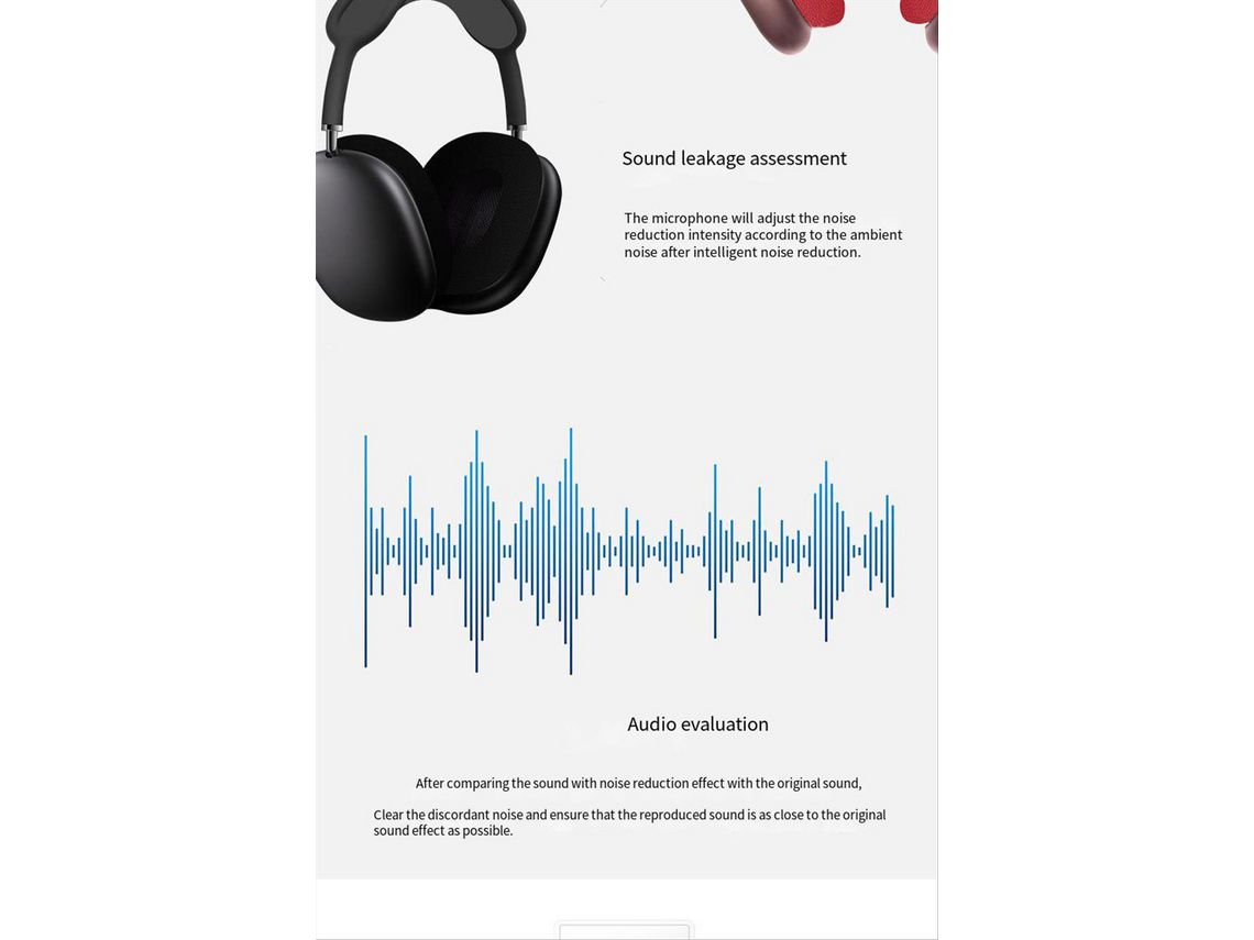 Auriculares inalámbricos Smartek TWS-P9S Micrófono Bluetooth 5.0