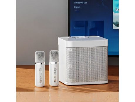 Juego de altavoces de Karaoke Bluetooth de lujo con micrófono inalámbrico para el hogar