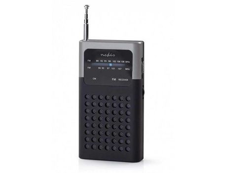 NEDIS Radio Portatil De Bolsillo 1.5W Fm