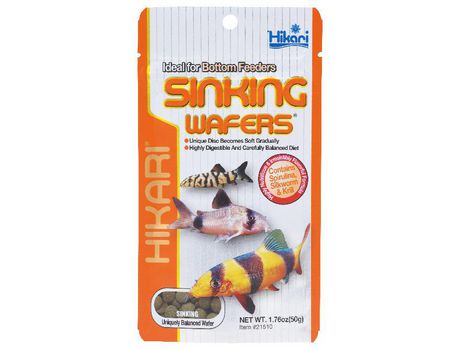 Comida para peces HIKARI sinking wafers 50g