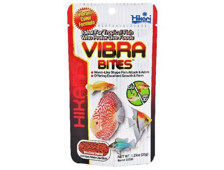 Comida para peces HIKARI Vibra Bites 35gr