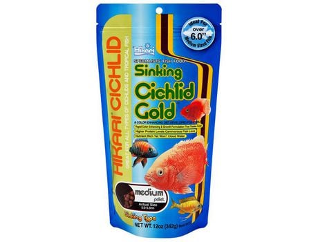 Comida para peces HIKARI cichlid Gold sinking 342g