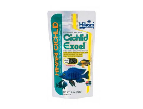 Comida para peces HIKARI cichlid excel mini 57g