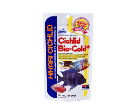 Comida para peces HIKARI cichlid bio gold plus mini 57g