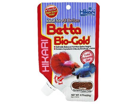 Comida para peces HIKARI betta biogold 20g