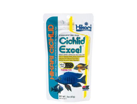 Comida para peces HIKARI cichlid excel medium 250g