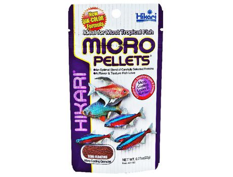 Comida para peces HIKARI micro pellets 22g