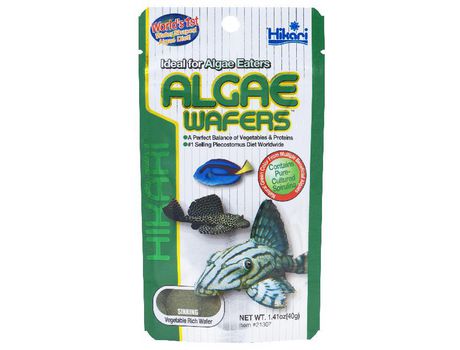 Comida para peces HIKARI algae wafers 40g