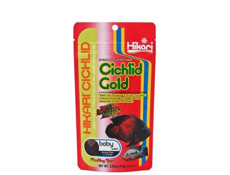 Comida para peces HIKARI cichlid gold mini 57g