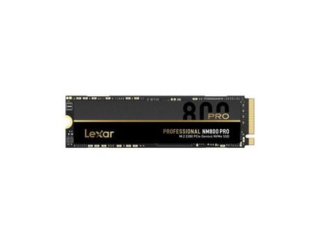 Disco SSD LEXAR Professional NM800PRO M.2 2000 GB PCI Express 4.0 3D TLC NVMe