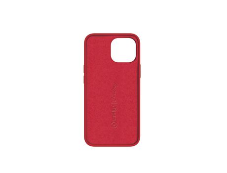 Funda para iPhone 13 Mini CELLY Silicona Rojo