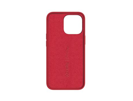 Funda para iPhone 13 Pro Max CELLY Silicona Rojo