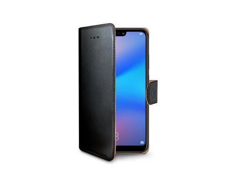 Funda Folio para Huawei P20 Lite CELLY Piel Negro