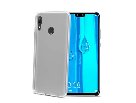 Funda para Huawei Y9 CELLY Piel Sintética Transparente