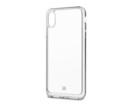 Funda para iPhone XS Max CELLY Piel Sintética Transparente