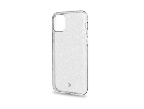 Funda para iPhone 11 Pro Max CELLY Piel Sintética Transparente