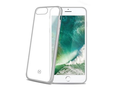 Funda para iPhone 7 Plus CELLY Piel Sintética Transparente