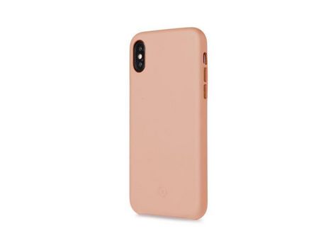 Funda para iPhone XS CELLY Piel Rosa