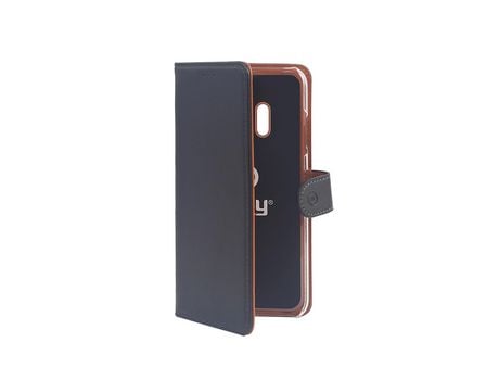 Funda Folio para Samsung CELLY Piel Negro