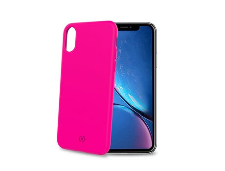 Funda para iPhone XR CELLY PVC Rosa