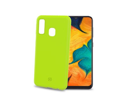 Funda para Samsung Galaxy A40 CELLY PVC Amarillo