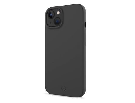 Funda para iPhone 13 CELLY Piel Sintética Negro