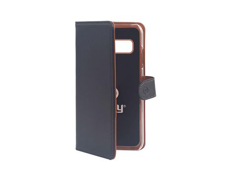 Funda Folio para Samsung Galaxy S10+ CELLY Piel Negro