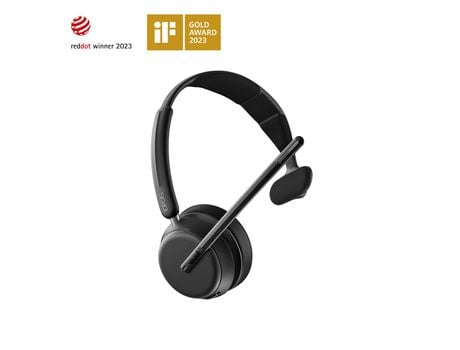 Auriculares Impact Sem Fios Fita Escritório Call EPOS Bluetooth Negro