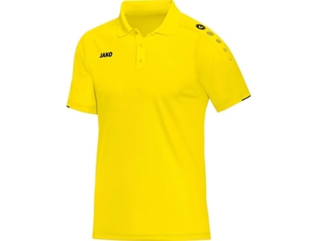 Polo para Niño JAKO Classico Amarillo para Multideportes (13-14 años)