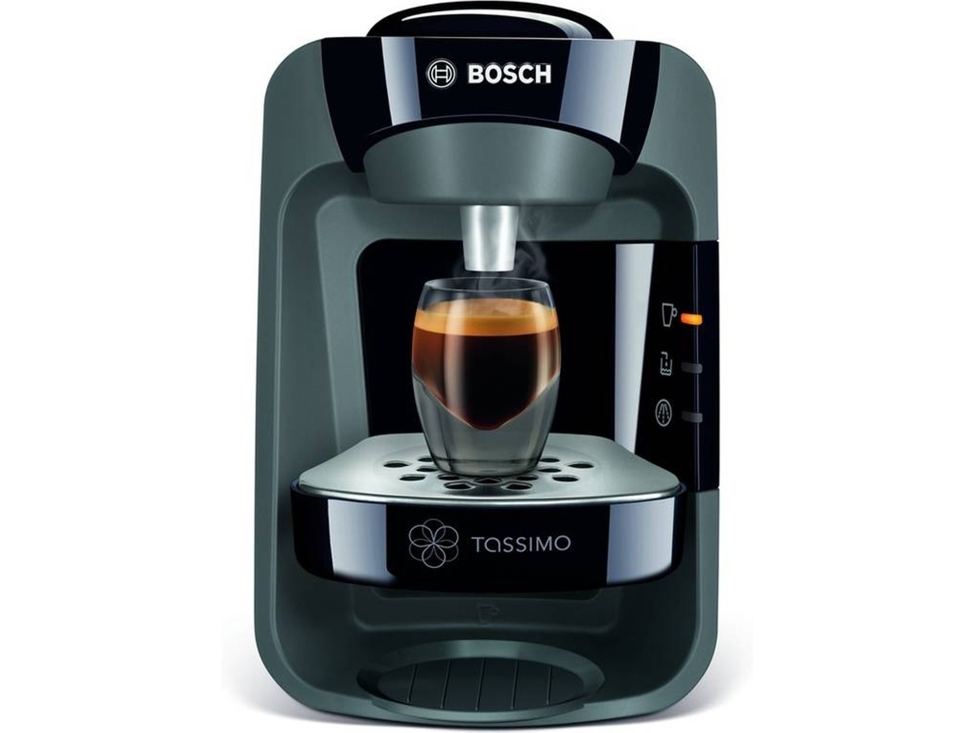 Cafetera de Cápsulas BOSCH Tassimo Suny TAS3702 (19 bar - Rojo y Negro)