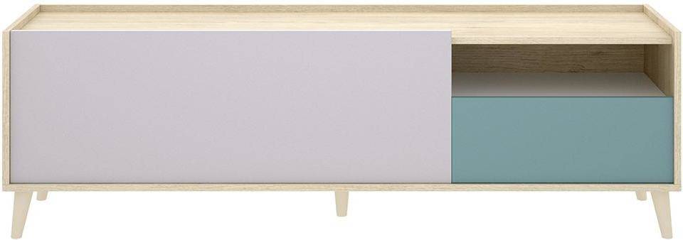 Mueble de TV VENTE UNIQUE NOVA 03K57286651 (Multicolor - Melamina - 47x155x43 cm)