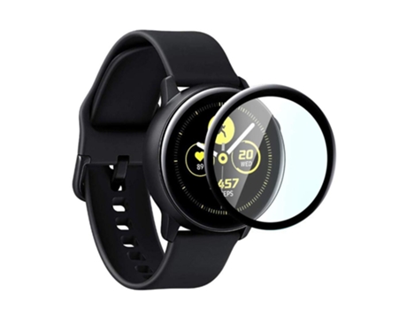 Protector de Pantalla SLOWMOOSE Vidrio para Samsung Galaxy Watch Hd Activo Full Screen Protector Gear Frontier (Galaxy Watch 42Mm)