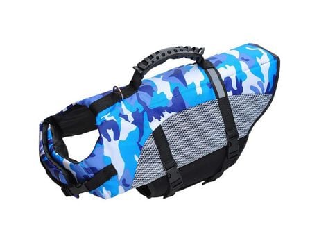 Chaleco Salvavidas Para Perros, Chaleco Salvavidas Chaleco Salvavidas Para Perros Con Asa Para Seguridad En El Agua En La Playa, Piscina, Paseos En...