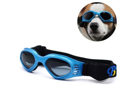 Gafas De Sol Para Perros, Correa Ajustable Para Gafas De Sol Uv, Protección Impermeable Para Perros Pequeños Y Medianos ELKUAIE