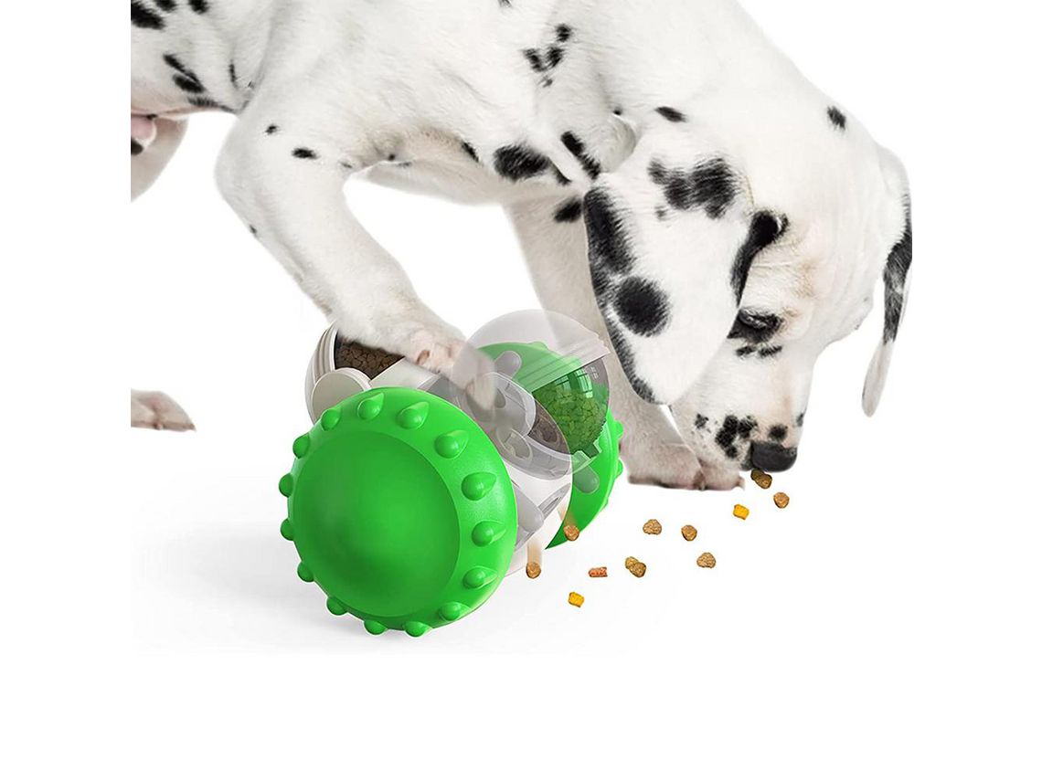 Juguetes interactivos para perros, juguetes para cachorros Dispensador de  golosinas Alimentador lento, mejora el coeficiente intelectual Reduce el  aburrimiento para perros medianos pequeños Gatos (azul)