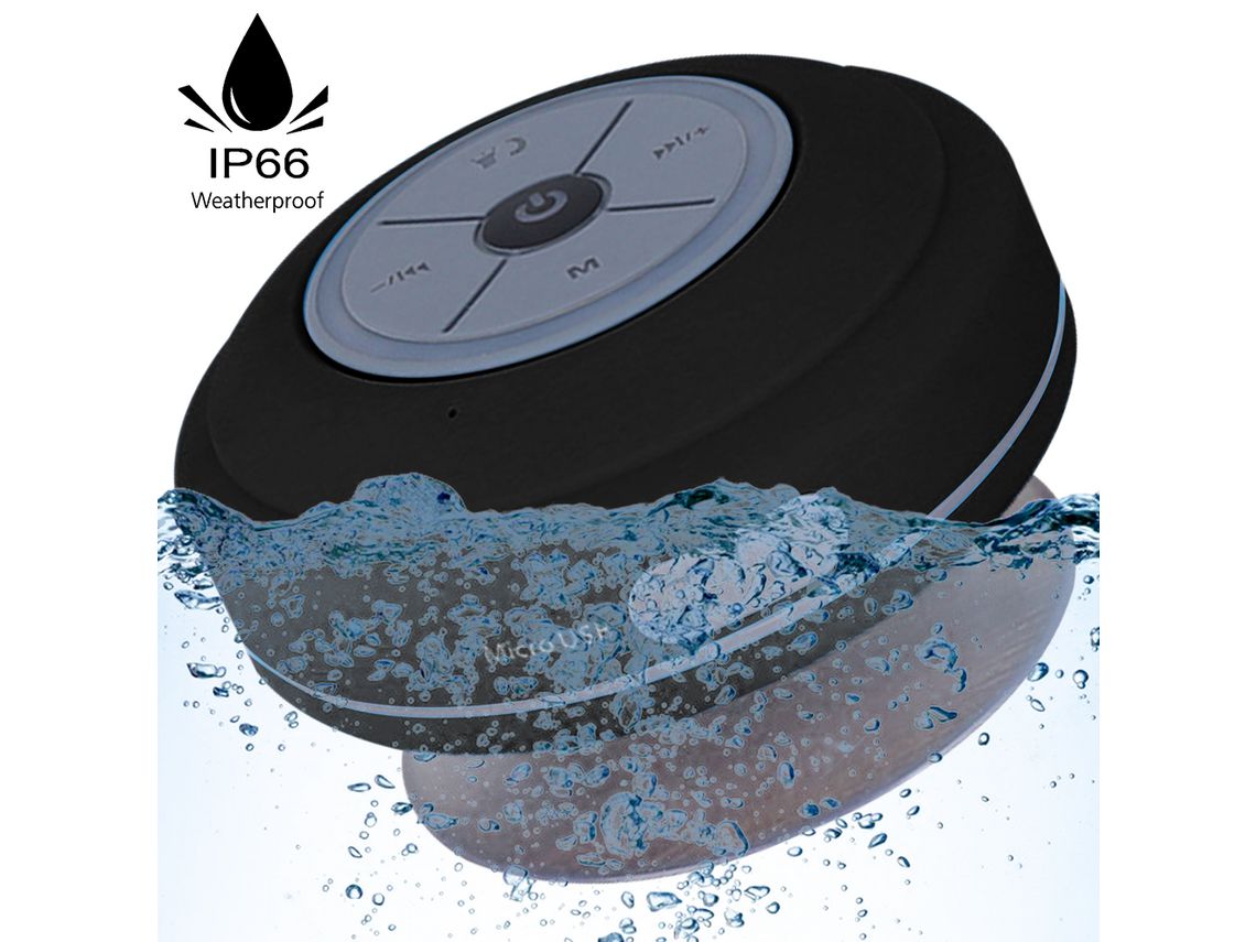 Radio de ducha Bluetooth 5.0 Altavoz impermeable Música inalámbrica de  baño, entrega rápida Bluetooth a prueba de agua