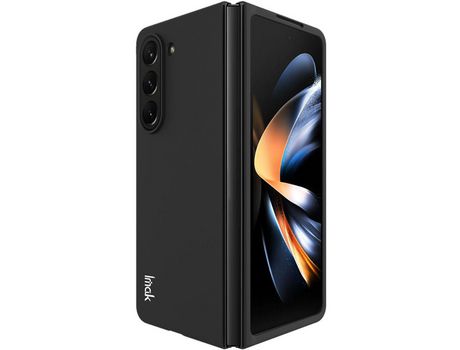 Funda para Samsung Galaxy Z Fold 5 5G IMAK Piel Sintética Negro