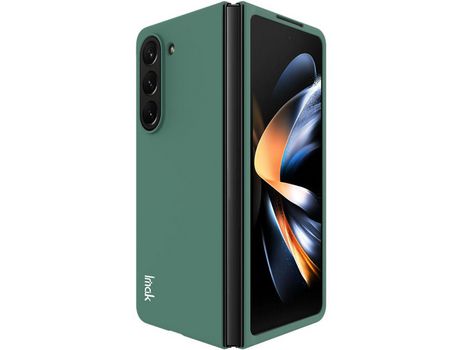 Funda para Samsung Galaxy Z Fold 5 5G IMAK Piel Sintética Verde